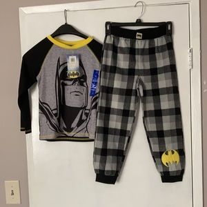 Batman Pj Top & Bottom